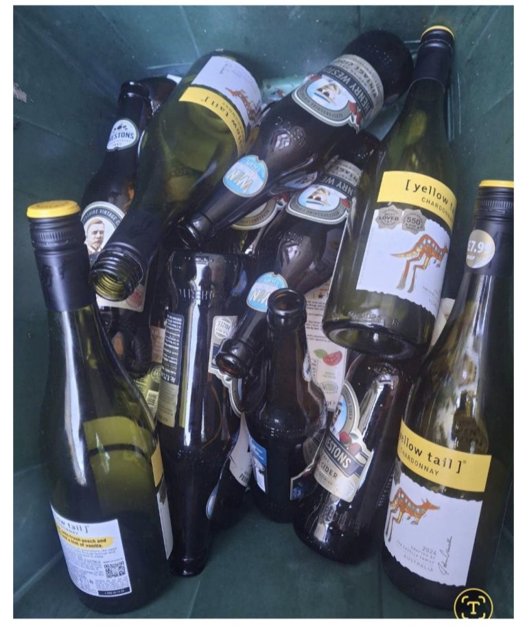 On alcohol