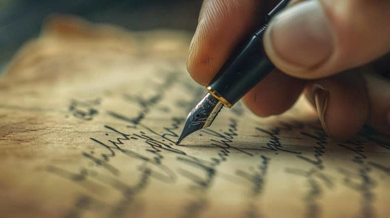 ‘a letter’