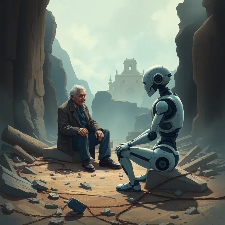 Man and Ai last Conversation 