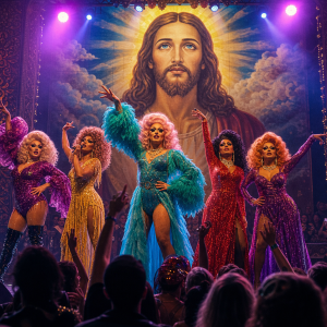 Drag Queens and Blue Eyed Jesus