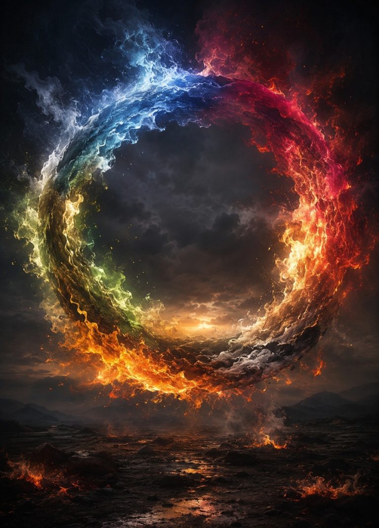 The Year the Gods Spoke in Fire