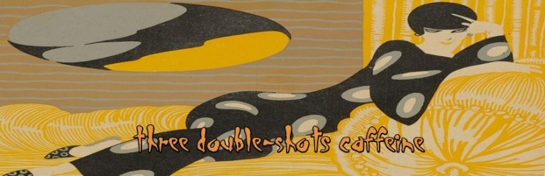 three double shots of caffeine