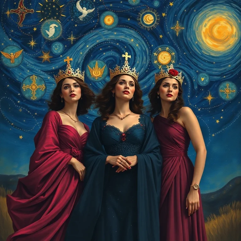 The Celestial Domains` sisters of the cause